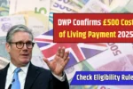 DWP Cost Of Living Payment 2025
