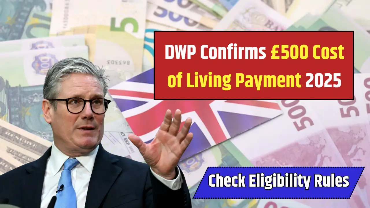 DWP Cost Of Living Payment 2025