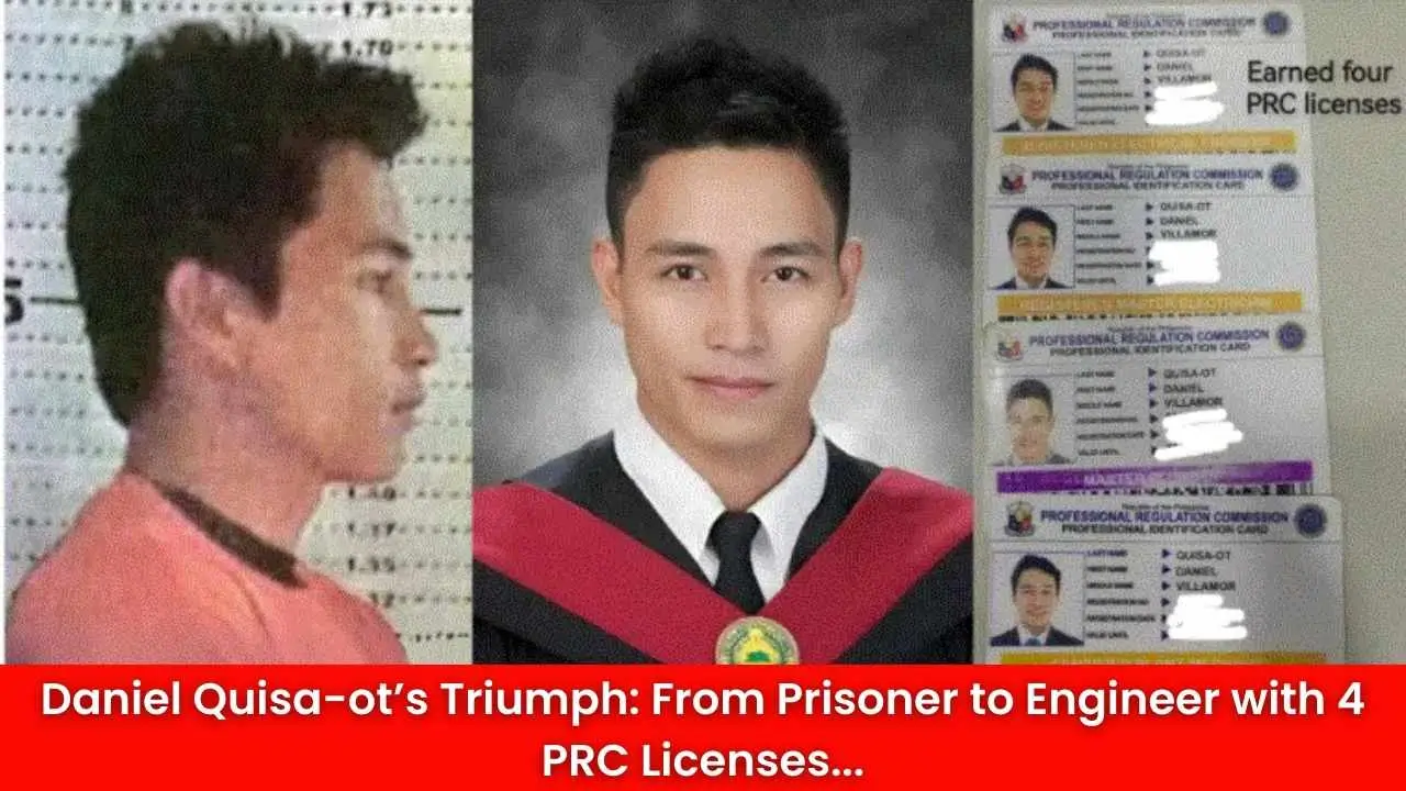 Daniel Quisa-ot’s Triumph: From Prisoner to Engineer with 4 PRC Licenses