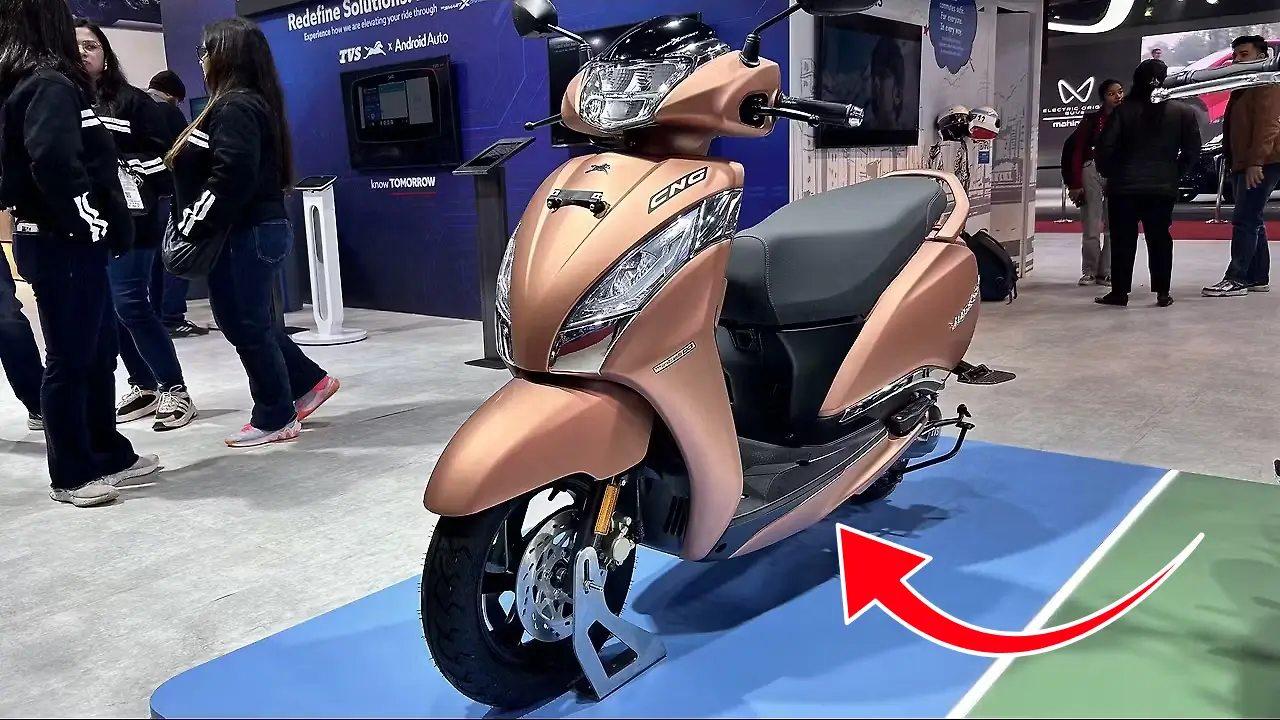 TVS Jupiter CNG 2025